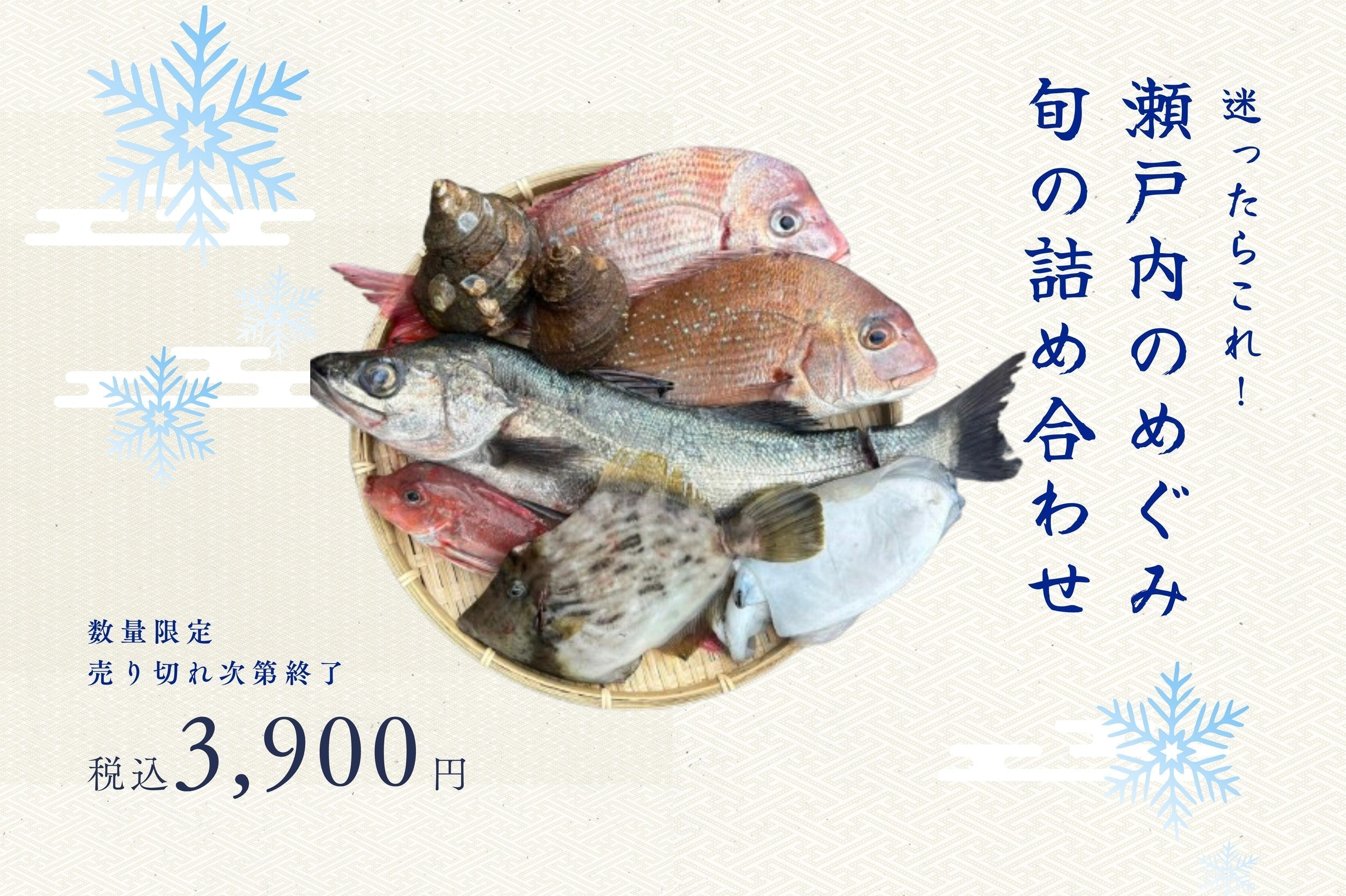 迷ったらこれ！ 瀬戸内のめぐみ 旬の詰め合わせセット